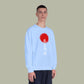 Asian Brushstroke Crewneck Sweatshirt