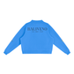 Baliveno Minimalist Essential Fleece Mock-Neck Crew Sweatshirt