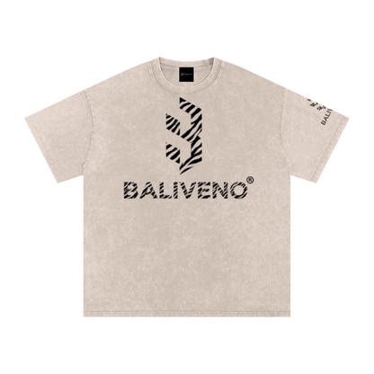 BALIVENO Snow-Washed Oversized Cotton T-Shirt — Studio 33