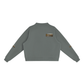 Baliveno Essential Fleece Mock-Neck Crew Sweatshirt