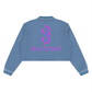 Women’s Crop Collared Sweatshirt