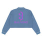 Women’s Crop Collared Sweatshirt