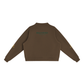 Baliveno Essential Fleece Mock-Neck Crew Sweatshirt