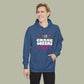 Hoodie — "Chase Dreams, Built" Motorcycle Graphic Pullover