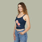 Baliveno Pretty Girl Crop Tank Top