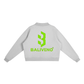 Baliveno Essential Fleece Mock Neck Crew Sweatshirt For Women
