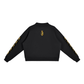 Baliveno  Essential Fleece Mock-Neck Crew Sweatshirt
