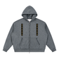 Baliveno Sparkles Full Zip Boxy Hoodie