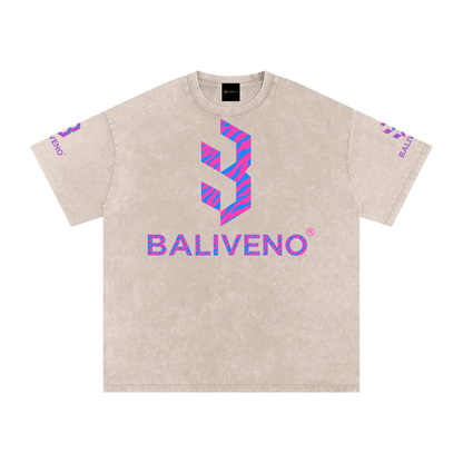 BALIVENO Snow-Washed Oversized Cotton T-Shirt — Studio 32
