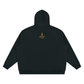 Baliveno Oversized Fleece Chunky-Zip Hoodie