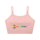 Spaghetti Strap Yoga Sports Bra
