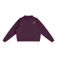 Baliveno luxury Essential Fleece Mock-Neck Crew Sweatshirt