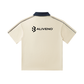 Contrast Collar Short-Sleeve Polo Shirt
