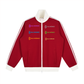 Contrast Side Stripe Fleece Track Jacket