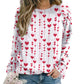 Raglan round neck sweater