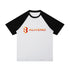 Baliveno Contrast Raglan Sleeve Mesh T-Shirt