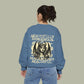 Beautifully Dangerous Graphic Sweatshirt - "BALI VENO" Front & Beautifully Dangerous Back Crewneck