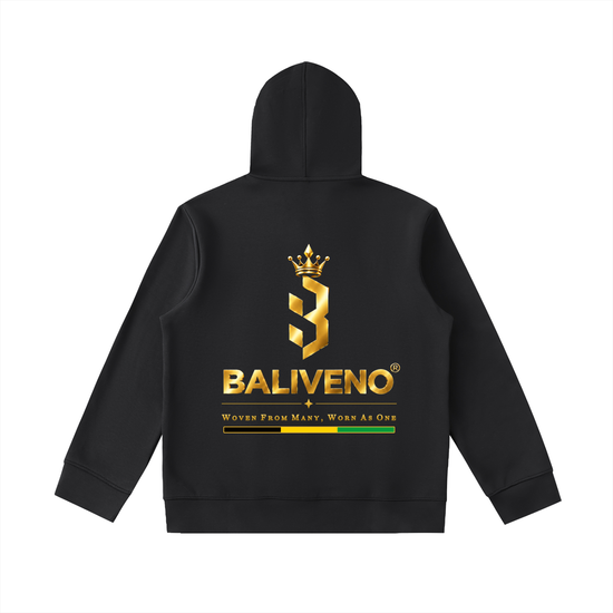 Baliveno Essential Heavyweight High Neck  Zip-Up Hoodie