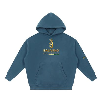 Essential Oversized Boxy Fit Fleece Hoodie