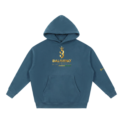 Baliveno Essential Oversized Boxy Fit Fleece Hoodie