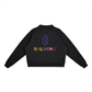 Essential Fleece Mock-Neck Crew Sweatshirt