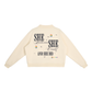 Essential Fleece Mock-Neck Crew Sweatshirt