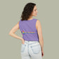 Sunflower "Be Happy" Tank Top — Floral Summer Casual Tank Top
