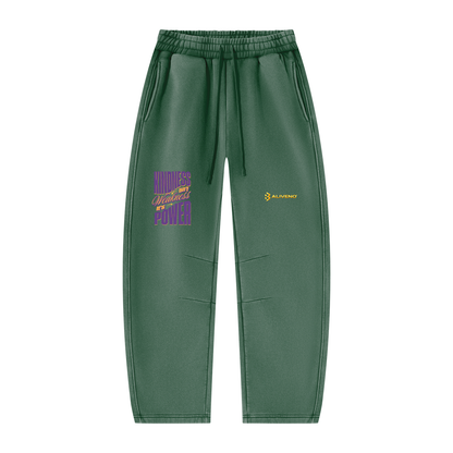 BALIVENO Unisex Vintage-Wash Barrel-Leg Sweatpants — Studio 01