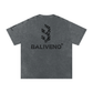 BALIVENO Snow-Washed Oversized Cotton T-Shirt — Studio 33