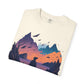 Adventure Landscape T-Shirt — "Know Yourself" Colorblock Back Print