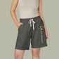 Baliveno Rainbow Fleece Sweat Shorts — Lightweight Garment-Dyed Lounge Shorts