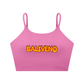 Spaghetti Strap Yoga Sports Bra