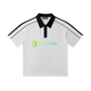 Contrast Collar Short-Sleeve Polo Shirt