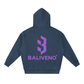 Baliveno Essential Unisex Oversized Fleece Boxy Hoodie Thick Warm