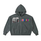 Baliveno Fleeced Full-Zip Boxy Hoodie