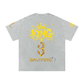 Baliveno Snow Washed Oversized Cotton T Shirt Unisex Comfort Fit