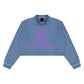 Women’s Crop Collared Sweatshirt