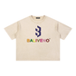 Mineral Wash Boxy Cotton T-Shirt