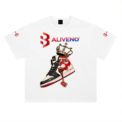 Baliveno Heavyweight Drop Shoulder Cotton T-Shirt