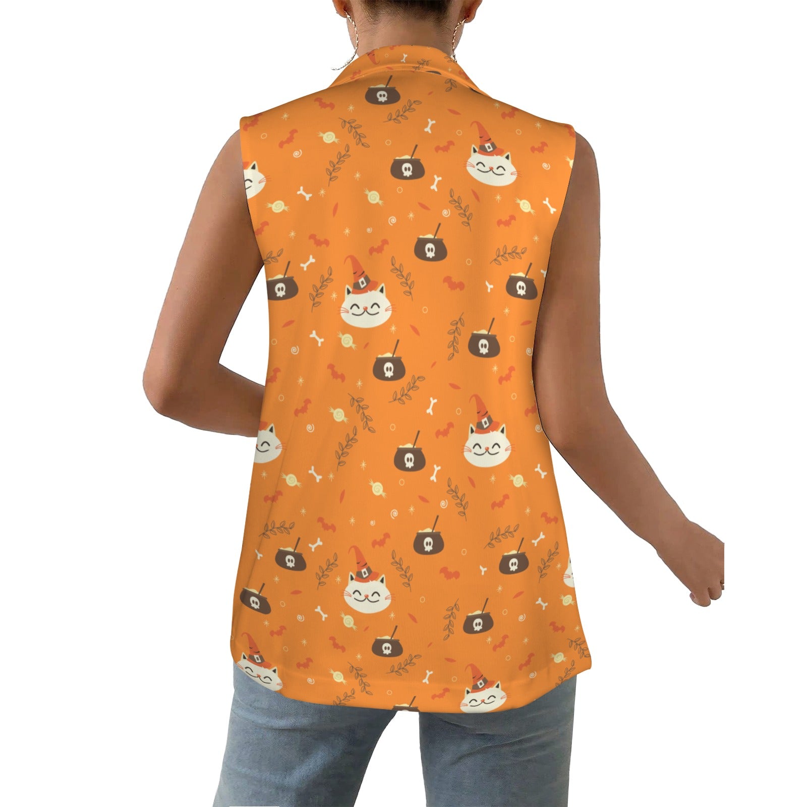 Women's Sleeveless Blazer popular fashion