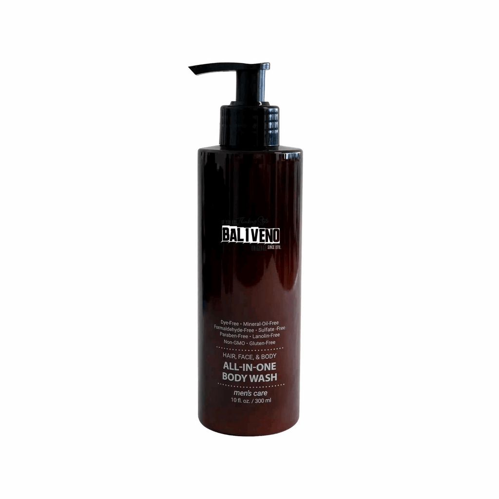 All-in-one Body WashAll-in-one Body WashDescription Hydrate and cleanse your skin with the all-in-one body wash. Free of sulfates and harsh chemicals to leave your skin feeling smooth and clean. Featuring [Bal]
