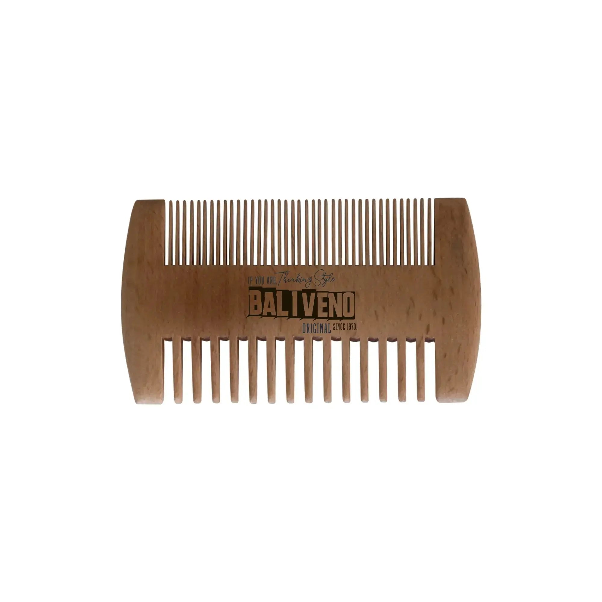 Bamboo Beard Comb - BALIVENO FASHION HOUSE LTD