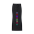 Dyed Washed Drawstring Maxi Skirt featuring colorful &