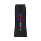 Dyed Washed Drawstring Maxi Skirt featuring bold &