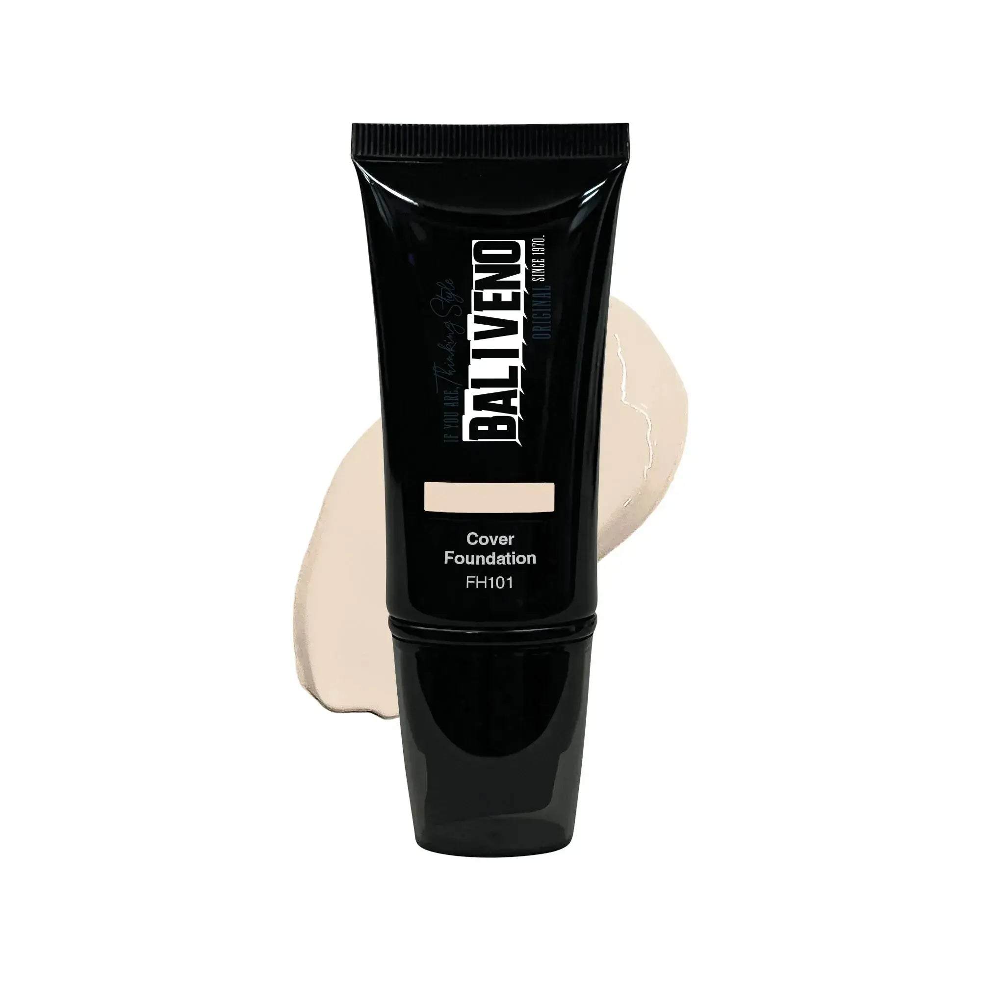 Full Cover Foundation - Cream - BALIVENO FASHION HOUSE LTD