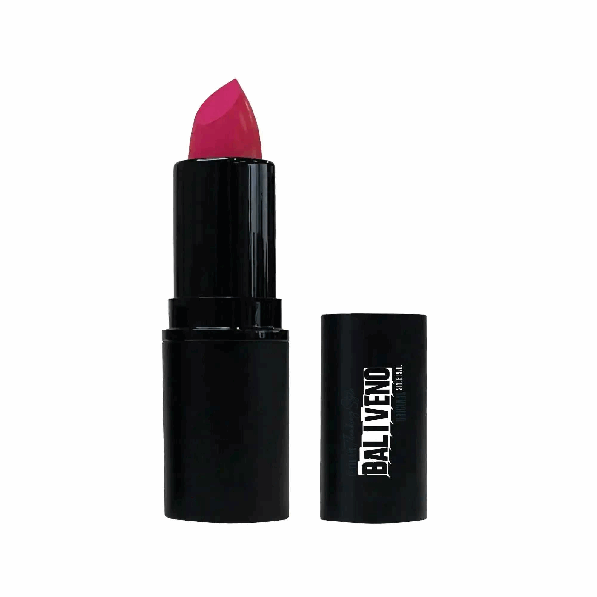 Lipstick - Pink Pizzazz with moisturizing beeswax and rich pigment.