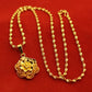 9999 24K REAL gold necklace women&