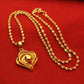 9999 24K REAL gold necklace women&