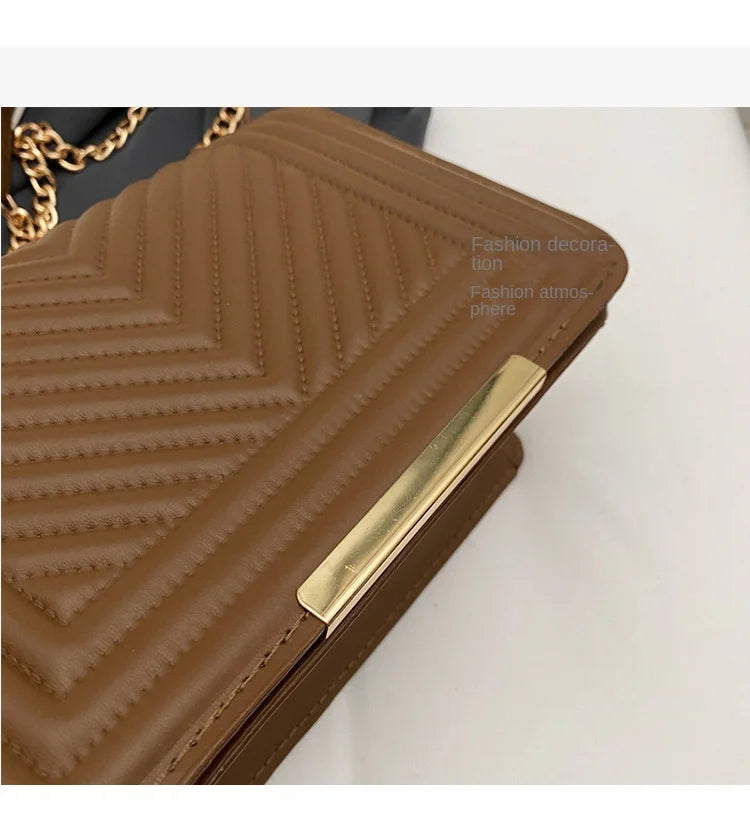 Fashion Small Handbags for Women 2024 Trend Designer Luxury Shoulder Crossbody Bags Female Pu Leather Sling Hand Messenger Bag