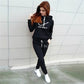 Womens Tracksuits Fashion Sets Outfits Jogging Suits Sports Wear Fashion Hoodie Set Trending Track suits Hoodie+Sweatpants 2 pcs